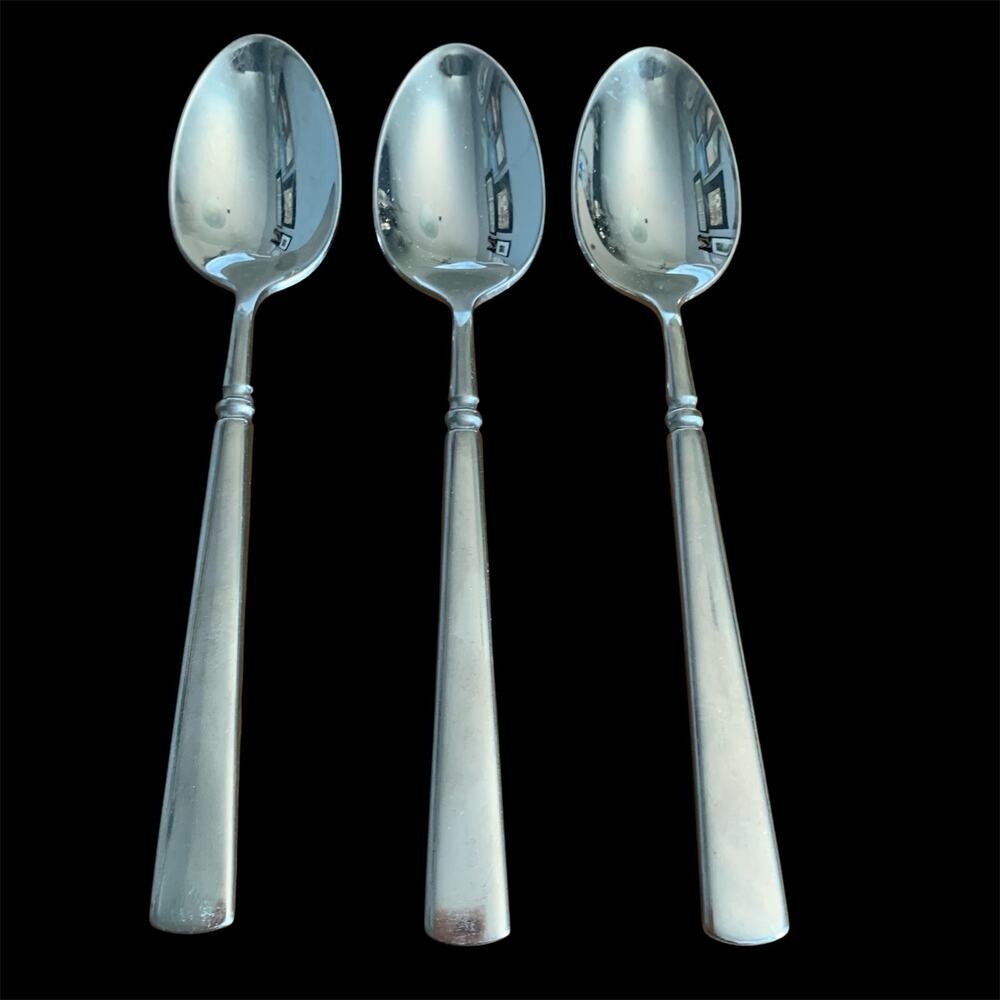 Oneida Easton Teaspoon Stainless Steel Glossy Set of 3 18/10